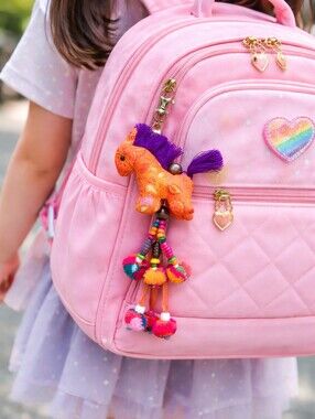 Vibrant Horse Keychain